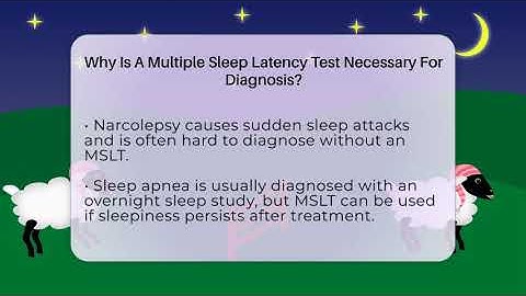 Why Is A Multiple Sleep Latency Test Necessary For Diagnosis? - Sleep Apnea Support Network