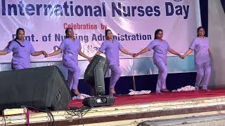 Nurses day theme 2023 our nurses our future # nurses day # group dance # competition # prize winning