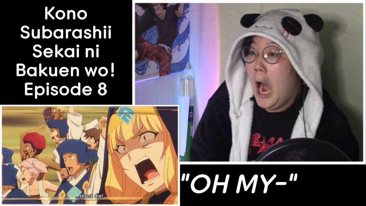 Newbie Jun Reacts  Kono Subarashii Sekai ni Bakuen wo (Episode 8