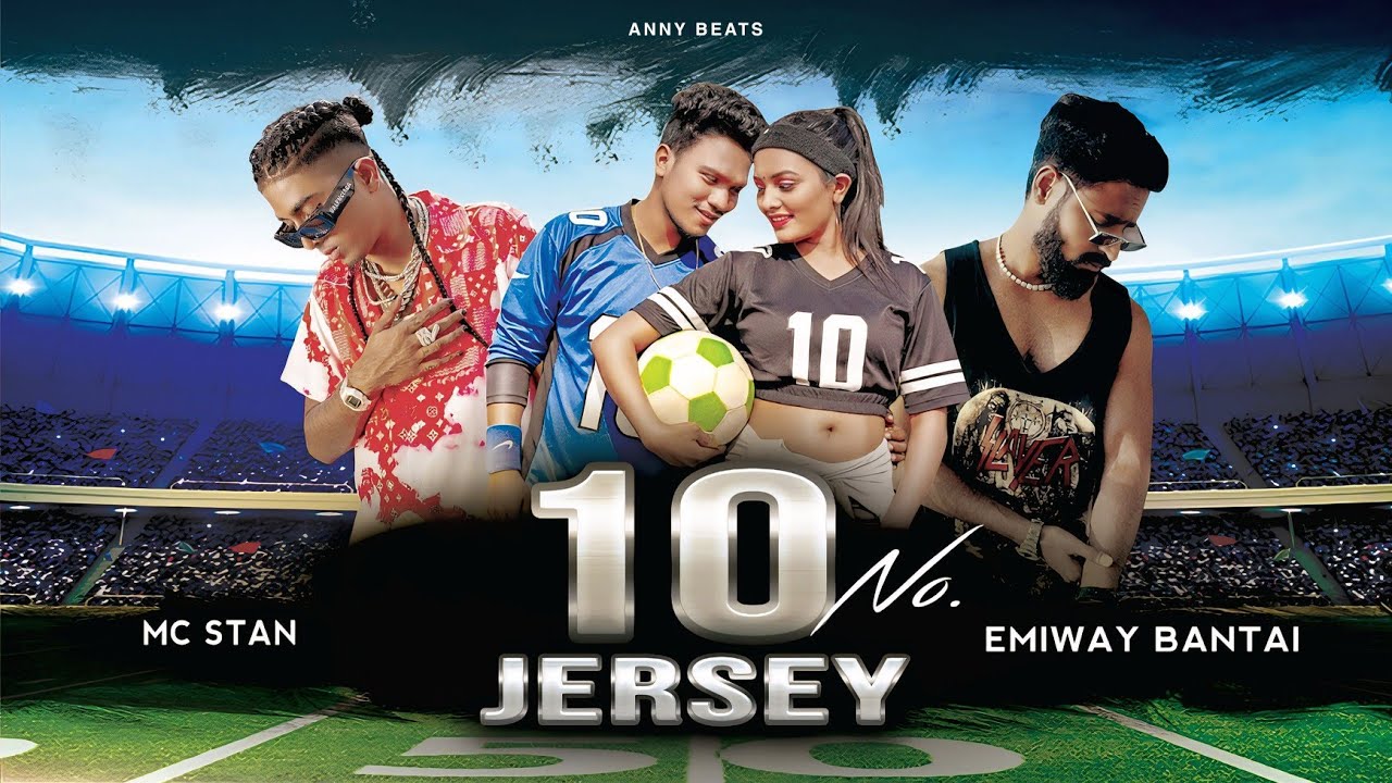 10 NO. JERSEY X BRAZILIAN FUNK | SANTALI REMIX | EMIWAY BANTAI X MC STAN | PROD. ANNY BEATS