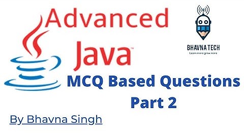 Advanced Java Important MCQ Based Questions part 2 #important #bteup #exam #mcq