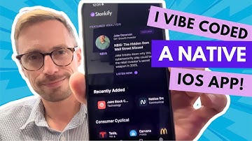 Vibe Coding an iOS App!?