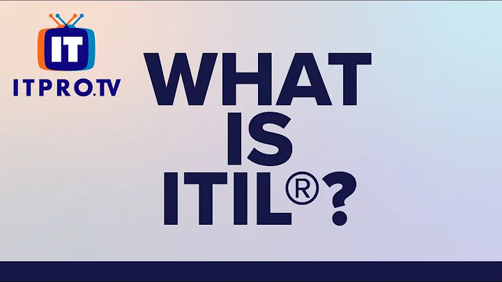 What is ITIL? From ITIL Foundations to Master, Ter...