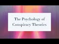 The Psychology of Conspiracy Theories