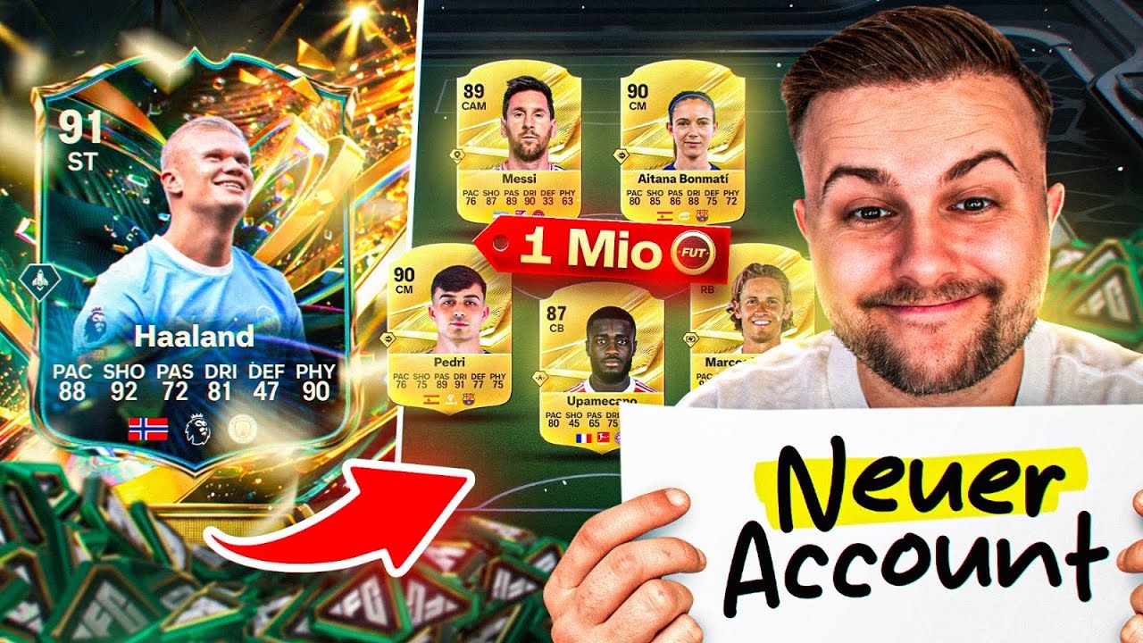 Ich STARTE meinen 2. ACCOUNT 😍 Packs / Team Bau & WL Challenge 🔥