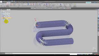 Solid Edge 2021 - Sweep Along Curve