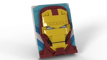Lego 40535 Iron Man Speed Build Studio Bricklink LDD by PLegoBB