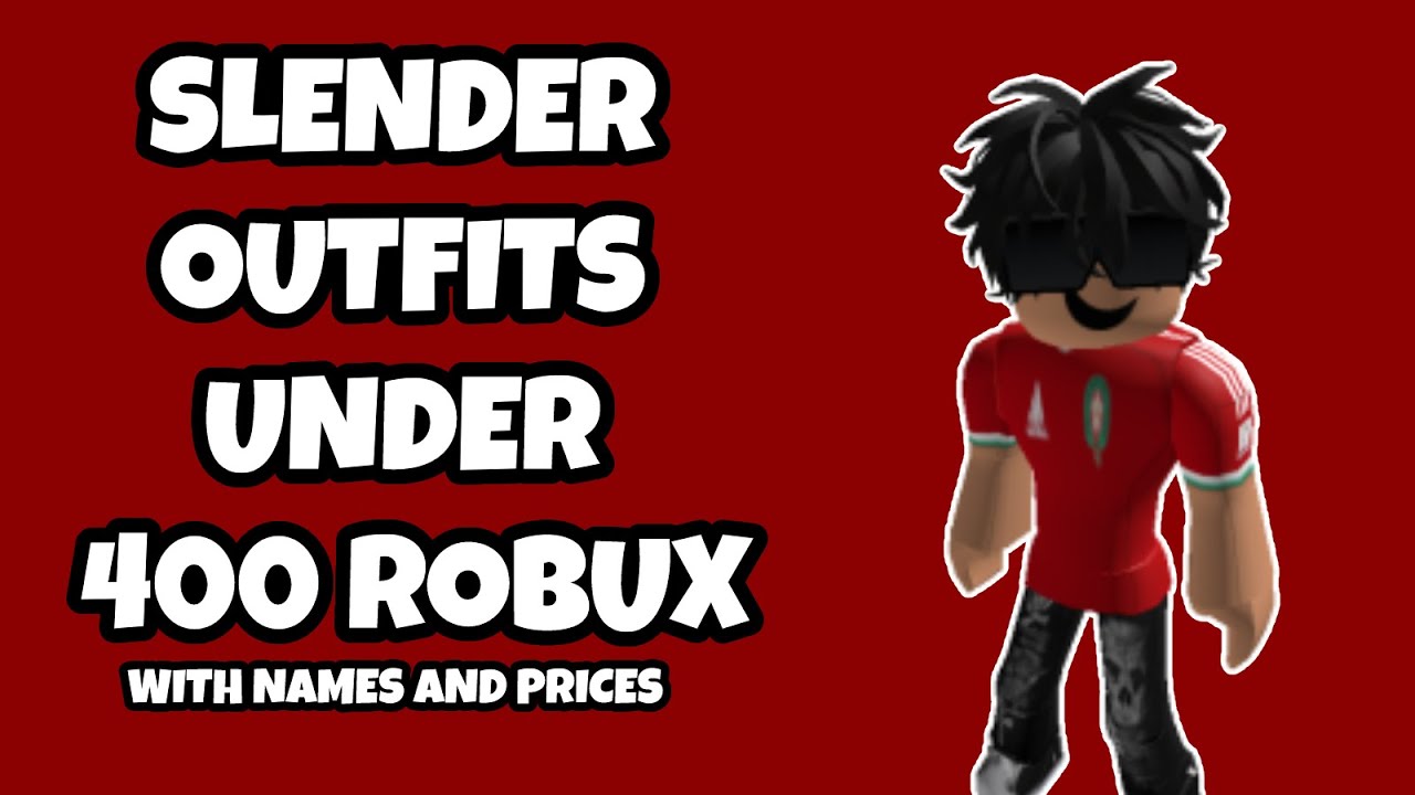 9 SLENDER OUTFITS!! ideas  roblox pictures, roblox, cool avatars