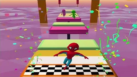Fun Race 3d - Spiderman llega al Nivel 100!!