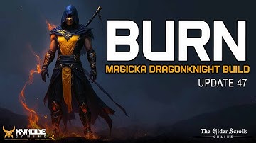 ESO - BURN - This Magicka DK Build MELTS Everything! 🔥