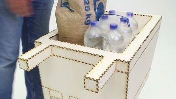 Demonstrating fastForce: Real-Time Reinforcement of Laser-Cut Structures