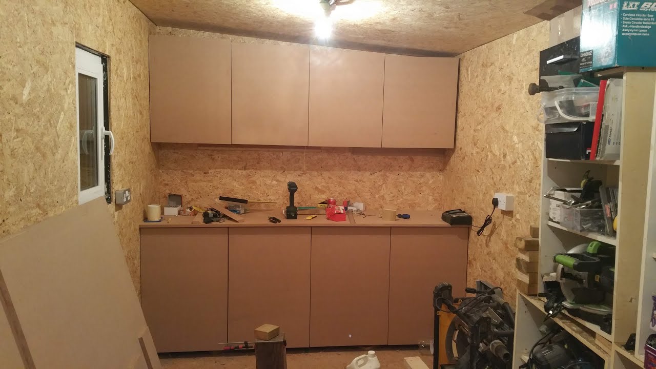 Making workshop cabinets part 2 - YouTube