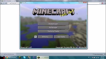 Tutorial : How To Install Optifine 1.4.7