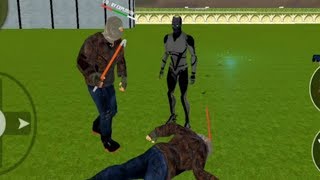 Flying Panther Robot Hero City Crime Fighter Android Gameplay screenshot 1