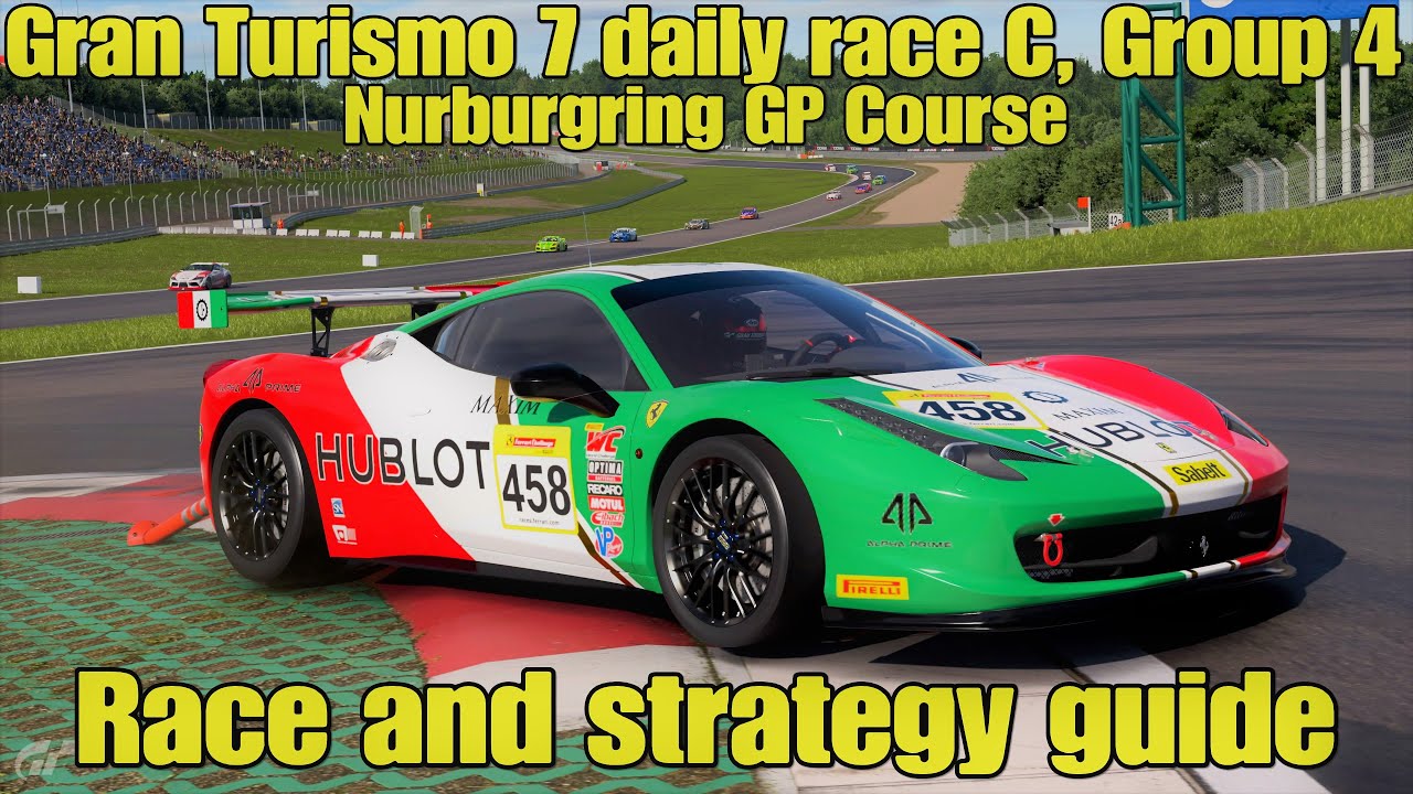 Gran Turismo 7 daily race C race and strategy guide...Group 4 ...