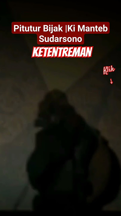 Kata Bijak Jawa _katentreman |Ki Manteb S