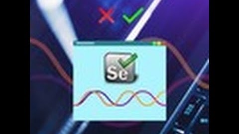 Selenium Getting Started