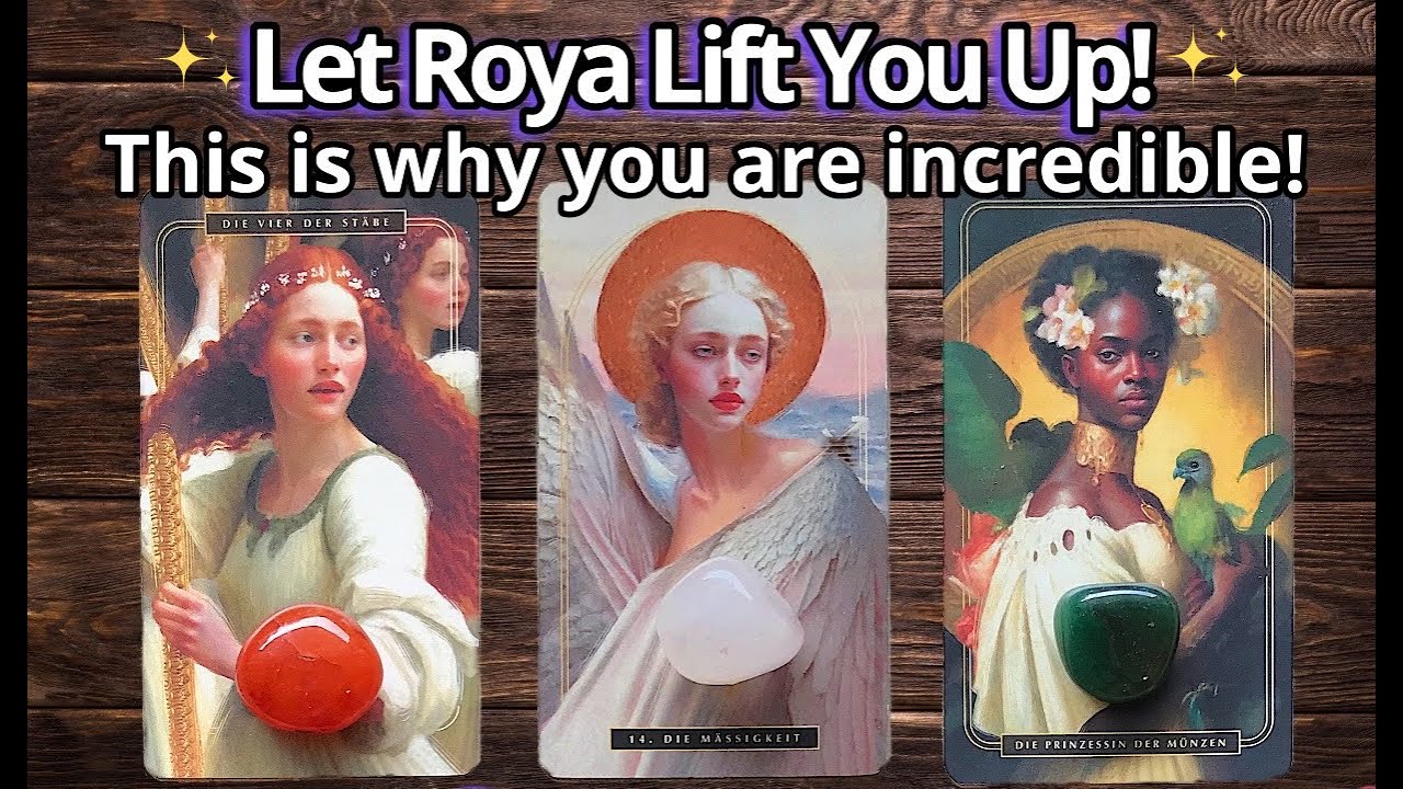 💕LET ROYA LIFT YOU UP!💕👆🏻✨THIS IS WHY YOU ARE INCREDIBLE!🤩🔥💖 #pickacard Tarot Reading