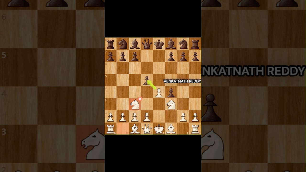 The Most Aggressive Opening for White..♟️🔥 | Chess Opening 