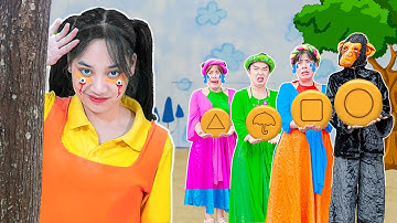 SQUID GAME - Trò Chơi Con Mực: Thử Thách Tách Kẹo Đường | Biệt Đội Tấm Cám | MIU MIU TV