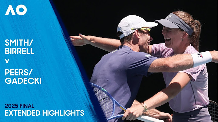 Smith/Birrell v Peers/Gadecki Extended Highlights | Australian Open 2025 Final