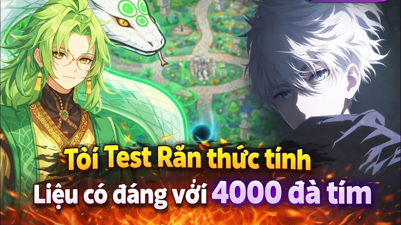 |Gold tower defence| TEST RẮN THỨC TỈNH LIỆU 4K ĐÁ CÓ ĐÁNG🤔|틺Kamado Ye| @BUSIDOLtv #goldtowerdefence