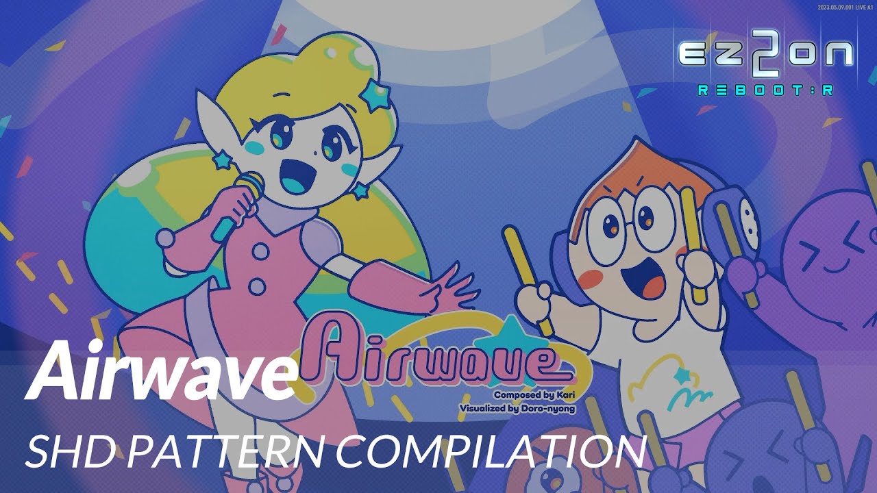 [EZ2ON REBOOT:R] (15/15/16/16) Airwave [SHD Pattern Compilation] - YouTube