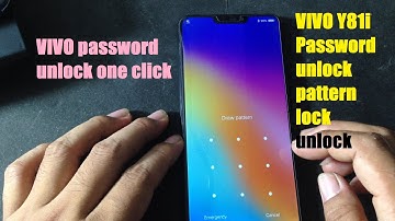 Vivo 1812 Y81i password pattern lock remove|MRT