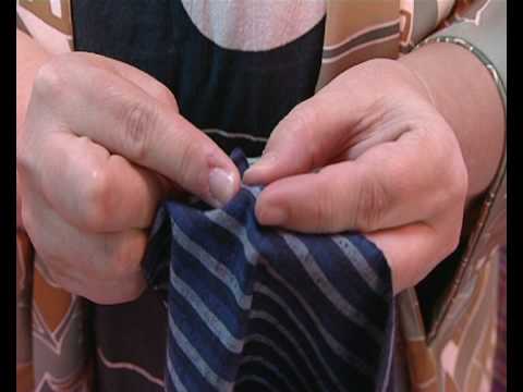 Sashiko Quilting Tip: How to create the fish scale...