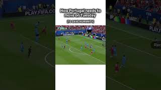 How Portugal Should Play vs Uzbekistan After That Draw 😭 #shorts