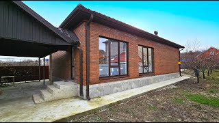 Новый дом с садом на участке в городе Абинске! Купить дом в краснодарском крае!