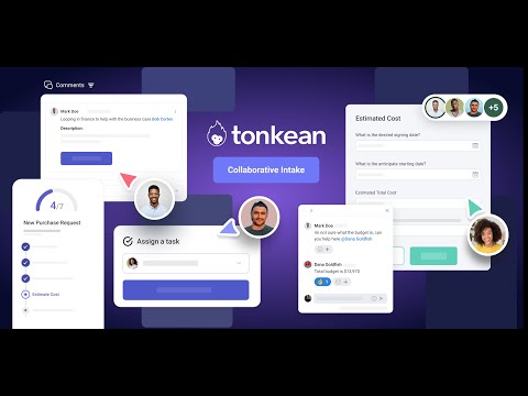 Tonkean Announces Collaborative Intake, New Capabilities For Enterprise Procurement Teams