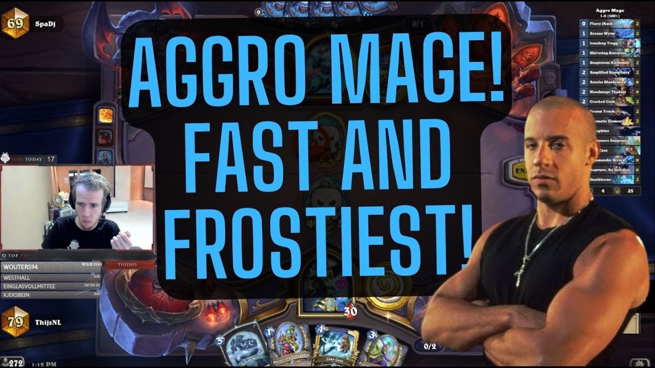 THIJS PLAYS AGGRO MAGE AFTER NEW PATCH!