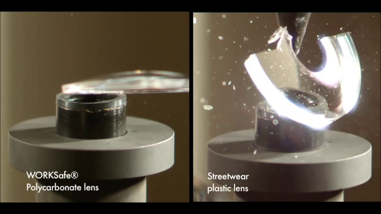 WORKSafeRX Safety Glasses Impact Test (ANSI Standard) YouTube