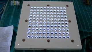 Wordclock first test run