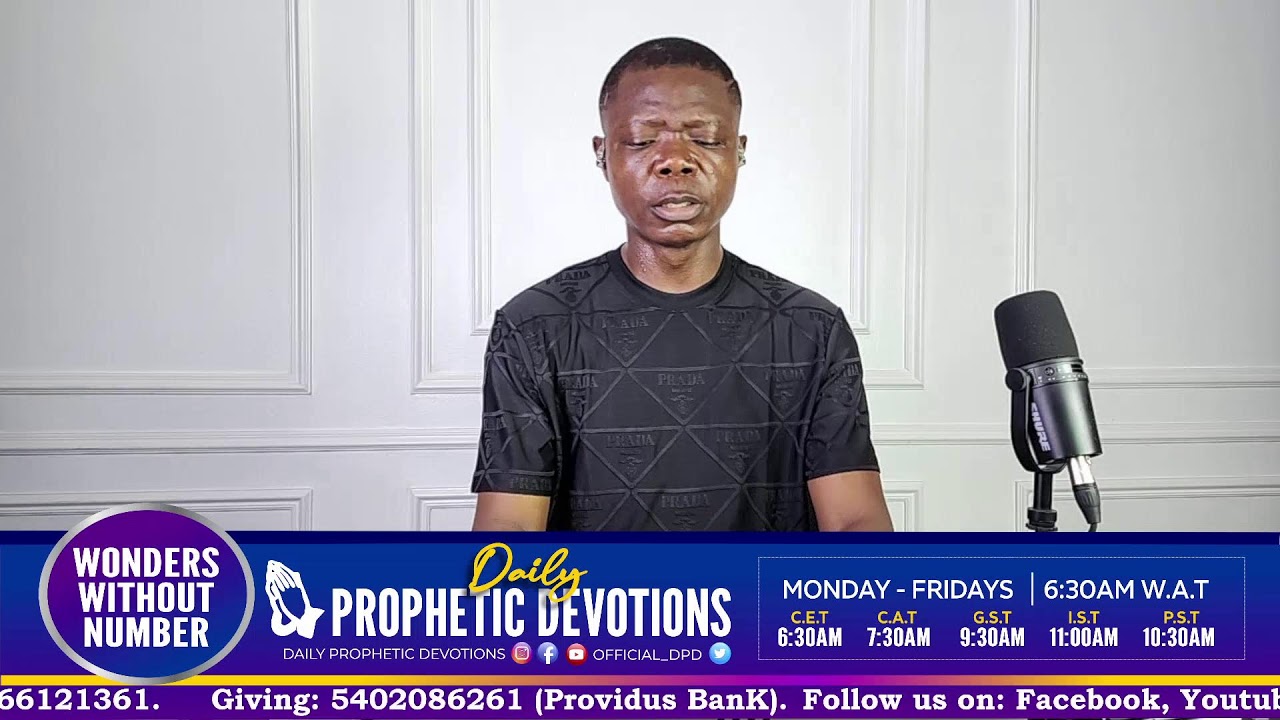 PROVE YOURSELF OH LORD || TUE 24TH FEB, 2026  || DAILY PROPETIC DEVOTIONS  WITH PST GREAT