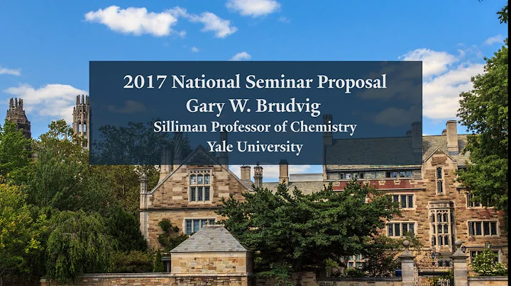 Gary Brudvig - 2017 National Seminar Proposal