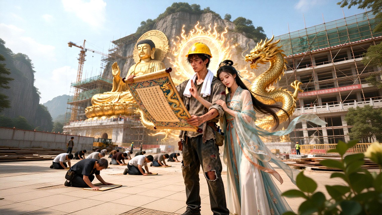 工地搬磚小哥竟是隱藏大神，畫卷封神逆襲