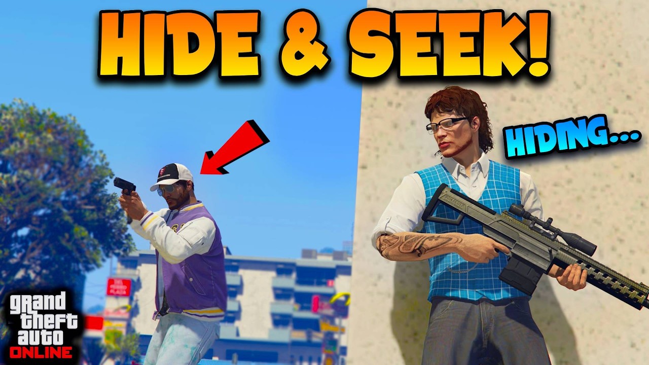 GTA 5 Hide 'n Seek RETURNS! | GTA Online