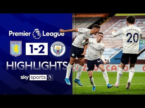 Foden scores NO-LOOK finish as Stones & Cash see red | Aston Villa 1-2 Man City | EPL Highlights