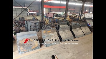 CEEC Garbage Trucks working plant