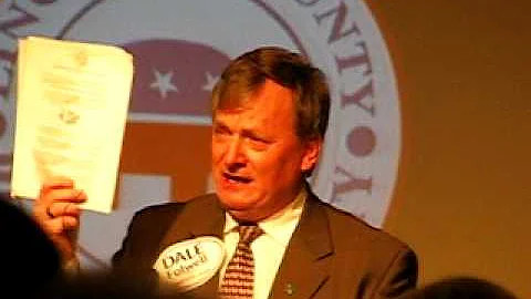 Lincoln/Reagan day dinner Representative Dale Folw...