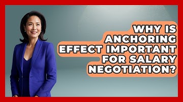 Why Is Anchoring Effect Important For Salary Negotiation? | Immigrant Job Answers News