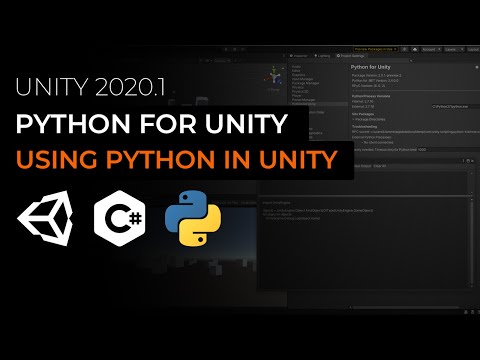 Python for Unity 3D 2020!!