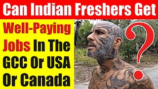 Can Indian Freshers Get Well-Paying Jobs In The GCC, USA or Canada? Career Advice - Video 7524