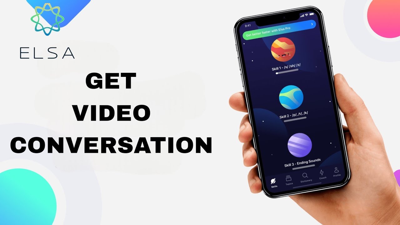 How To Get Video Conversation On Elsa Speak App - YouTube