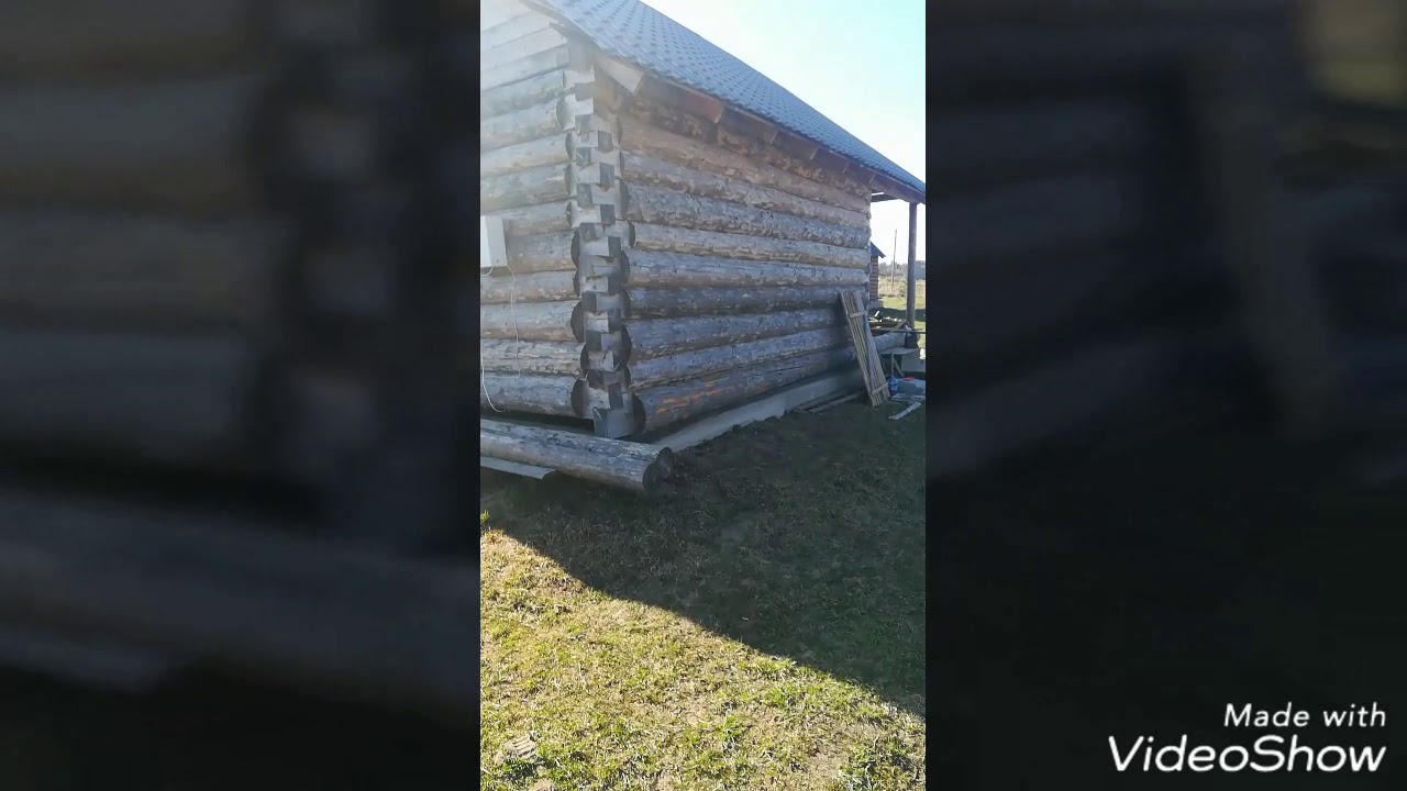 ⁣Установка окон и дверей в срубе