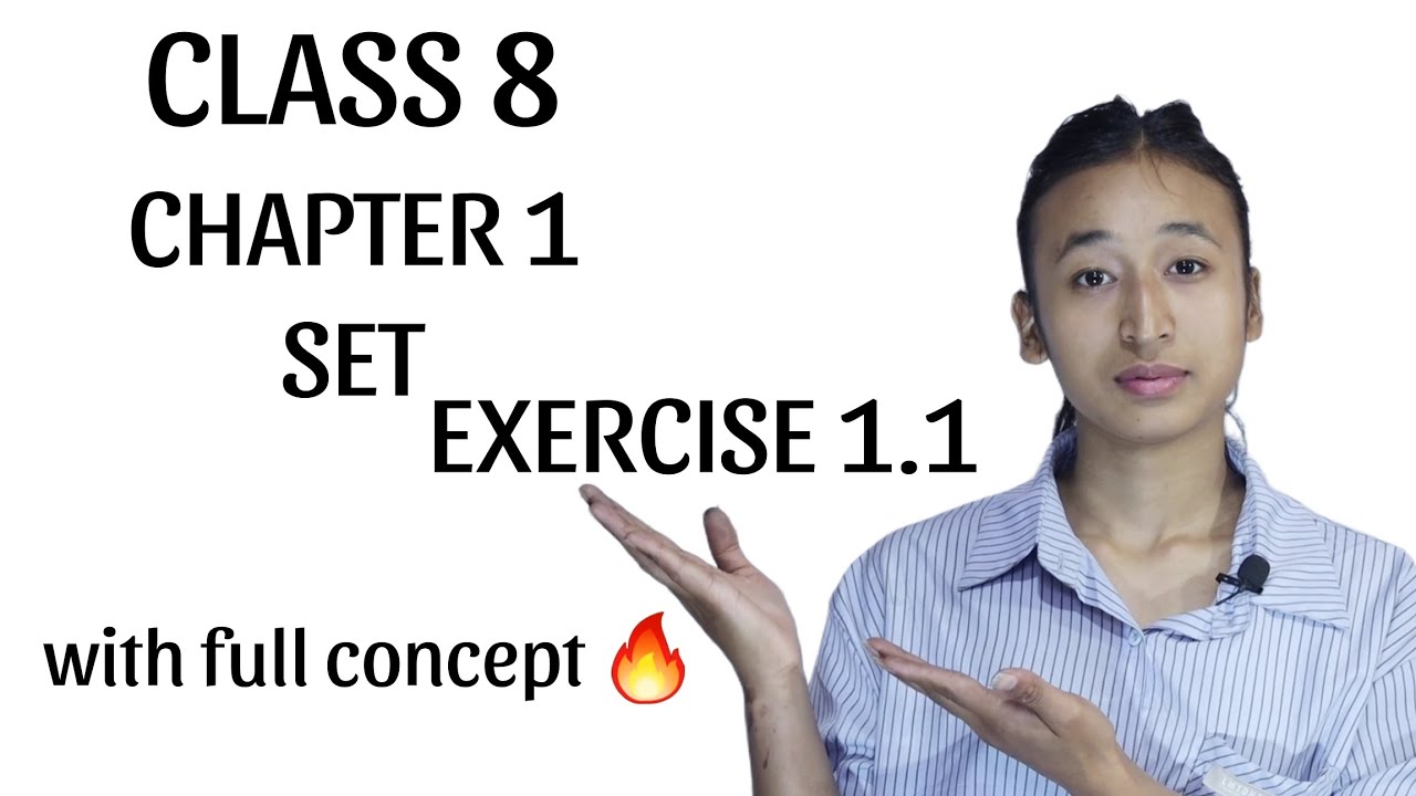 CLASS 8 || CHAPTER 1 || SET || COMPULSORY MATH || MATH IN ENGLISH ...