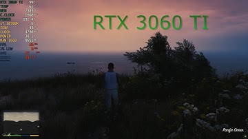 GTA 5 | Ultra Frame Scaling Mode | Rainy weather with RTX 3060 Ti