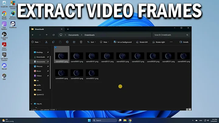 How To Extract Frames From A Video - Easy Fix